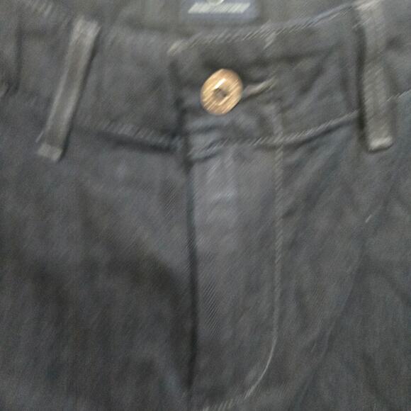 AG Adriano Goldschmied Navy Cotton Pants Size 36x34 Lightweight - Picture 9 of 10